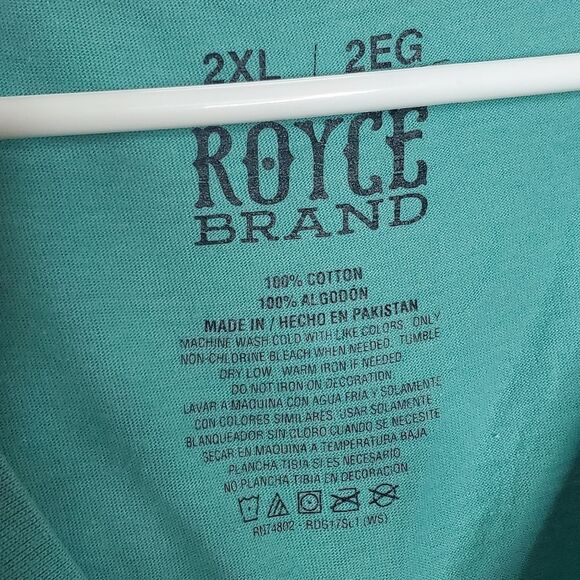 Royce Brand 2XL T Shirt America Land of the Free Because of the Brave - Picture 7 of 7